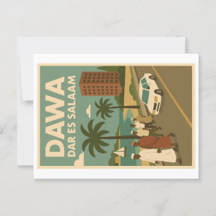 Carte postale vintage - Eats Africa