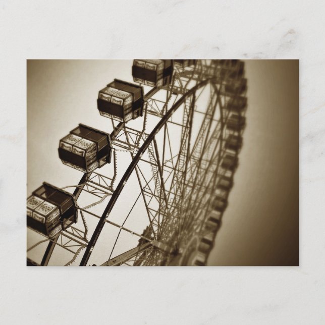 Carte Postale Vintage Ferris Wheel (Devant)