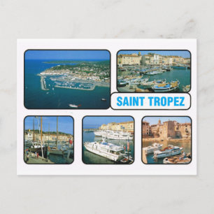 Carte Postale Vintage France St Tropez