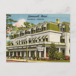 Carte Postale Vintage Franklin, Virginie