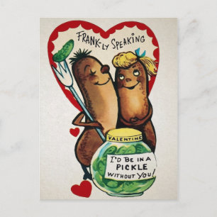 Carte Postale Vintage Franks Valentines