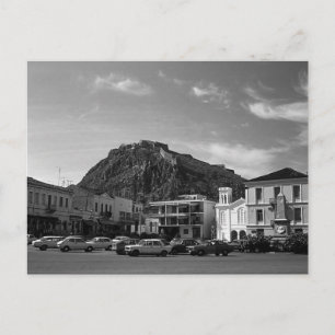 Carte Postale Vintage Grèce Nauplie château vénitien