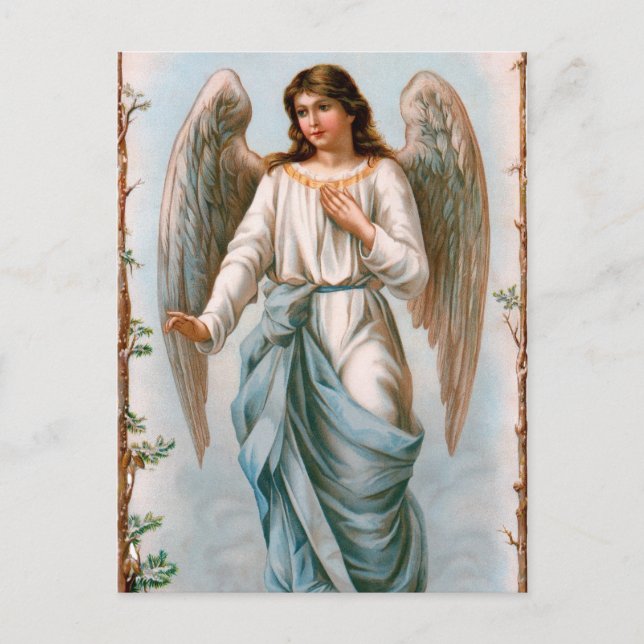Carte postale vintage Guardian Angel (Devant)