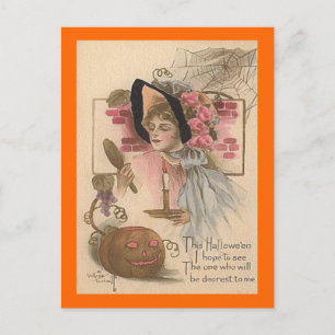 Carte Postale Vintage Halloween