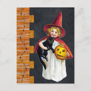 Carte Postale Vintage Halloween