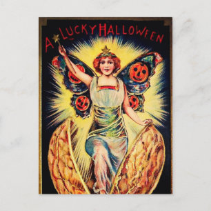 Carte postale vintage Halloween