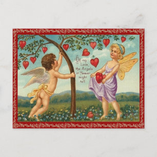 Carte postale vintage Heart Valentine