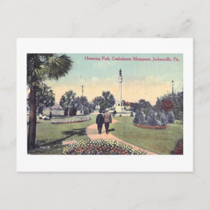 Carte postale Vintage Hemming Park Jacksonville Fl