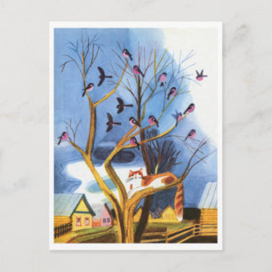 Carte Postale Vintage Illustration Postcard