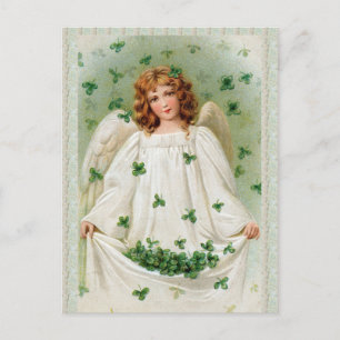 Carte postale vintage Irish Angel