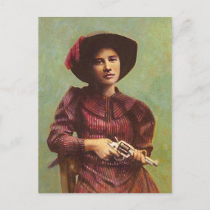 Carte postale vintage Lady Outlaw