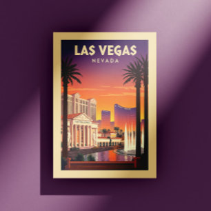 Carte Postale Vintage Las Vegas Nevada