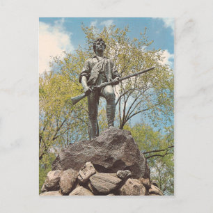 Carte Postale Vintage Le Minute Man