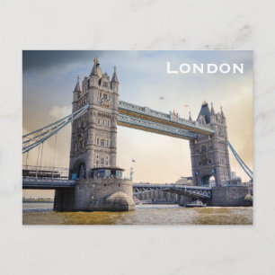 Carte postale vintage London Travel Tourism