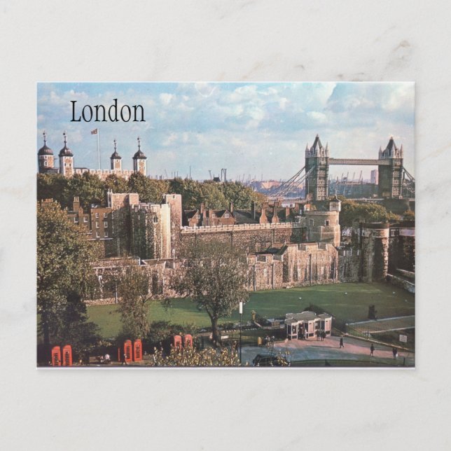 Carte postale Vintage Londres (Devant)