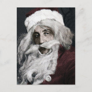 Carte postale vintage Lousy Père Noël
