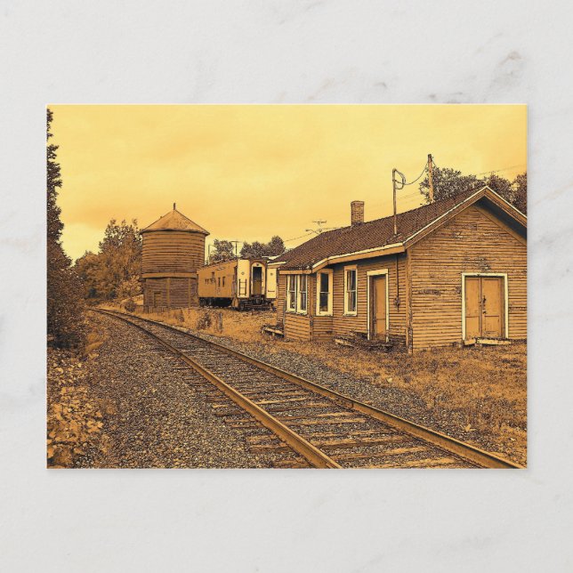 Carte Postale Vintage Maine (Devant)