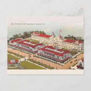 Carte Postale Vintage MiraMar Hotel & Apartments