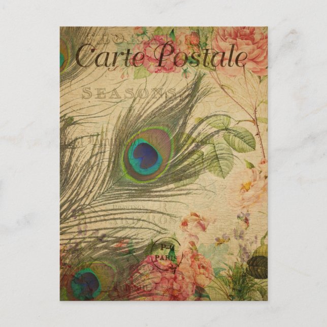 Carte postale Vintage moderne (Devant)