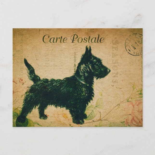 Carte postale Vintage moderne (Devant)
