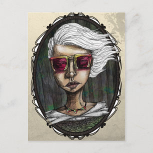 Carte postale vintage moderne