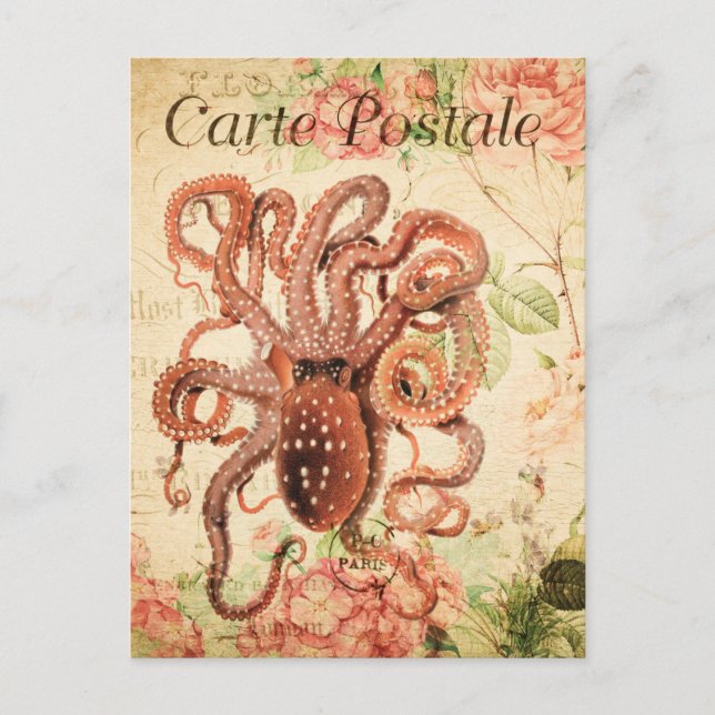 Carte postale Vintage moderne (Devant)