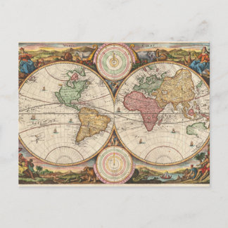 Carte postale vintage montrant Ecliptic