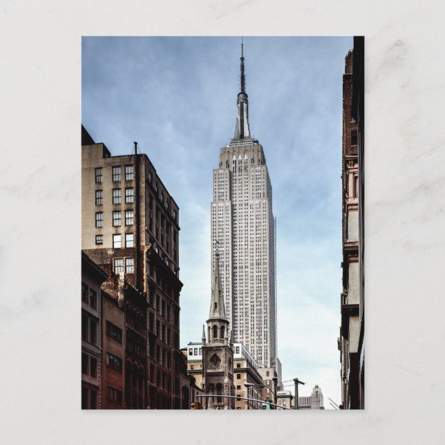 Carte postale vintage New York (Devant)