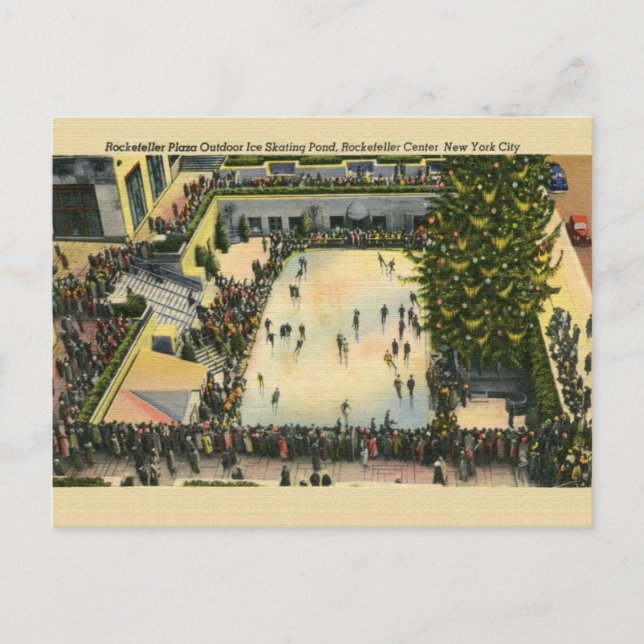 Carte postale vintage New York (Devant)