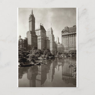 Carte Postale Vintage New York City Skyline