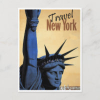 Carte postale vintage New York Travel