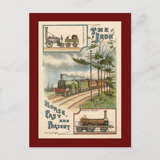 Carte postale vintage North Star (Devant)