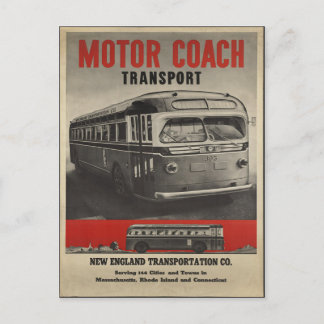 Carte postale Vintage Nouvelle-Angleterre