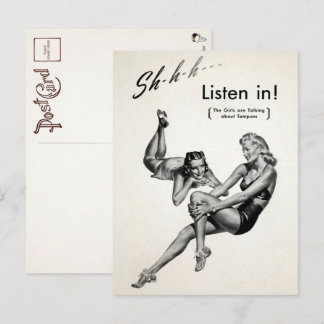 Carte Postale vintage Odd Advertisement