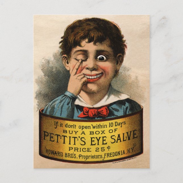 Carte Postale vintage Odd Advertisement (Devant)