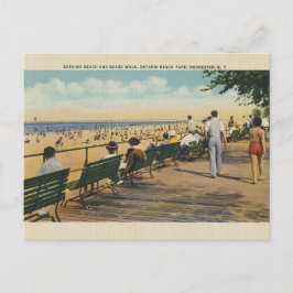 Carte postale vintage Ontario Beach Park Rochester