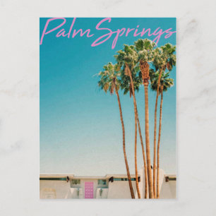 Carte postale vintage Palm Springs Travel