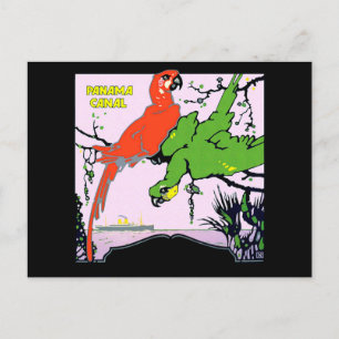 Carte Postale Vintage Panama Canal Travel