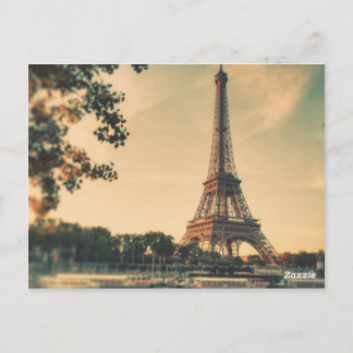 Carte postale vintage Paris France