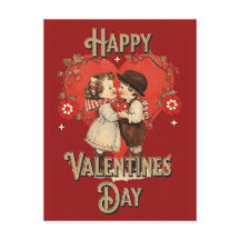 Carte postale Vintage pour enfant