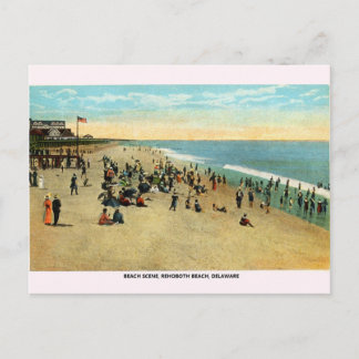 Carte postale vintage Rehoboth Beach Delaware