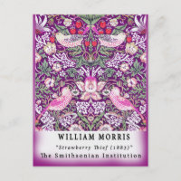Vintage Remix William Morris Strawberry Thief