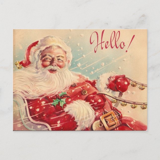 Carte postale vintage Retro Santa Claus (Devant)