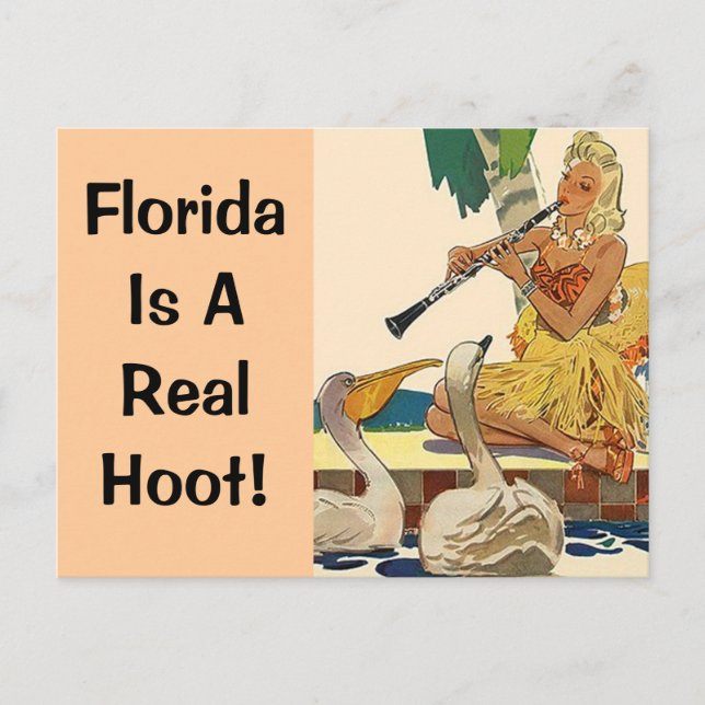 Carte Postale Vintage Rétro Vacances Personnalisé  (Devant)