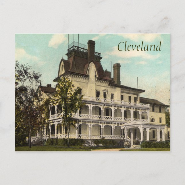 Carte postale Vintage Rockefeller Home (Devant)