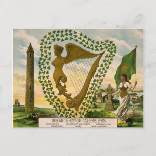 Carte Postale Vintage : Saint Patrick's day -