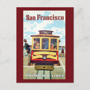Carte postale vintage San Francisco