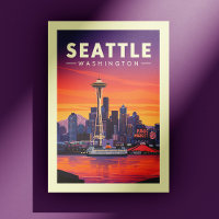 Vintage Seattle Washington