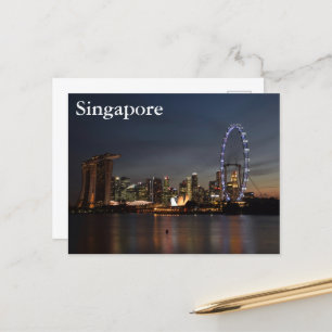 Carte Postale Vintage Singapore Tourism Travel Ajouter