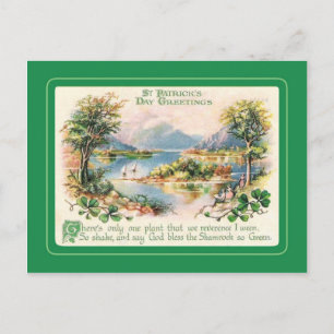 Carte postale vintage St Patrick's Day